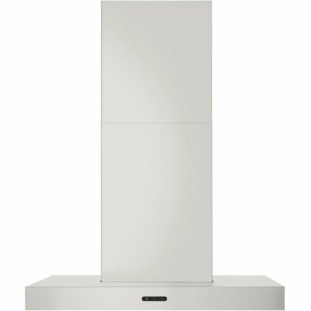 ALMO Elite EW43 Series 30-Inch Stainless Steel Convertible T-Style Wall Mount Chimney Range Hood EW4330SS